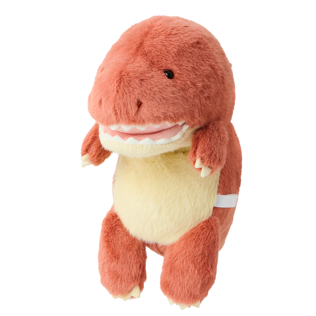 Posture Pal Dinosaur- light red and white Tyrannosaurus Rex