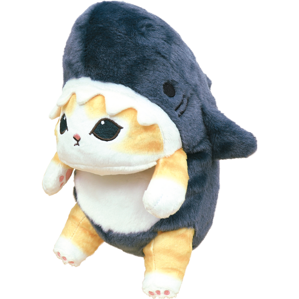 transparent product image for mofusand posture pal shark meow