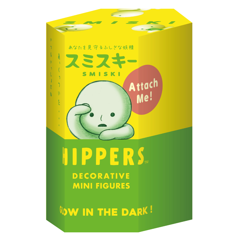 digital render of the smiski hipper decorative mini figure individual blind box