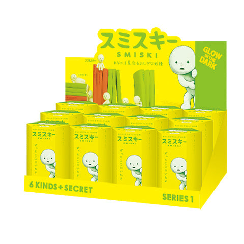 product packaging render of smiski series 1 assorted box of 12
