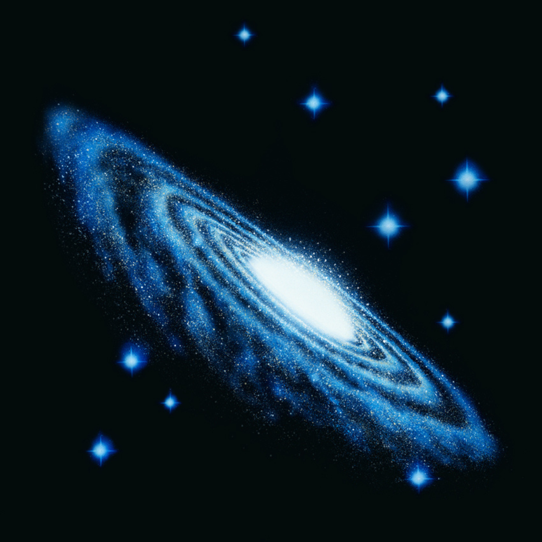 spiral galaxy illustration