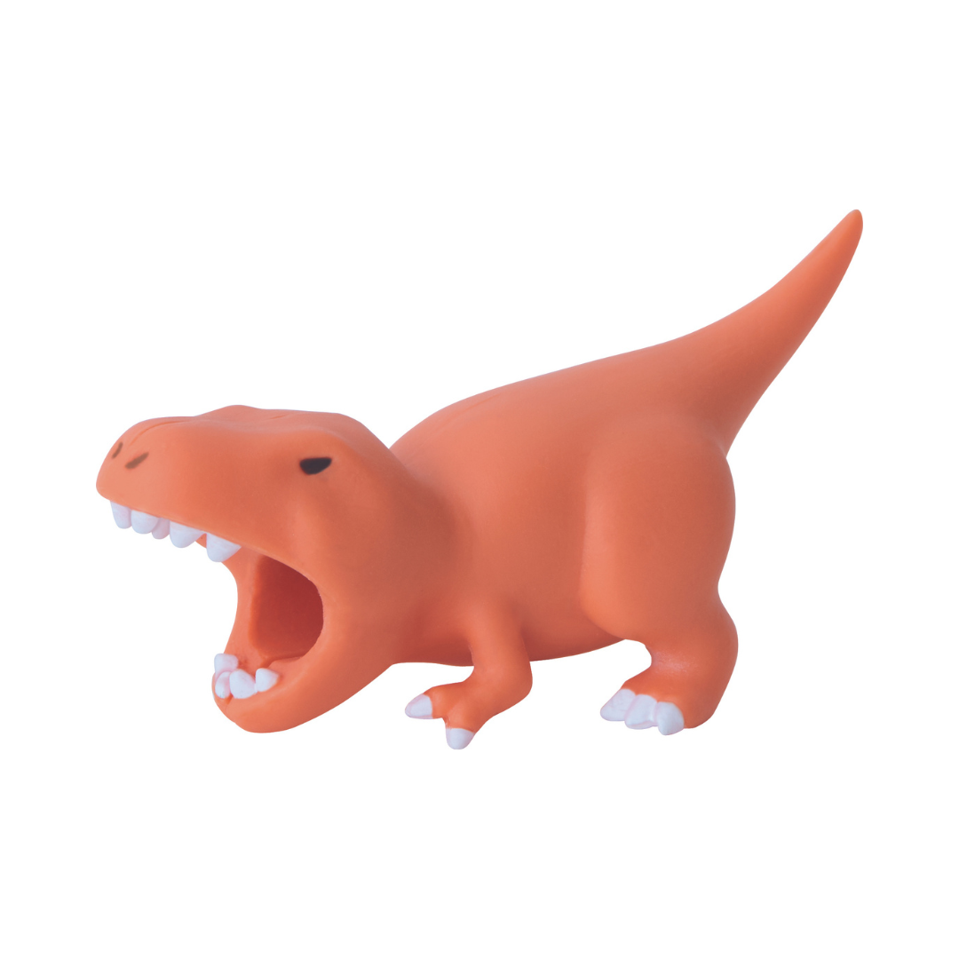 product render of cable bite dino t-rext on a white background